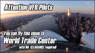 Did you know you can fly the Hudson River VFR?