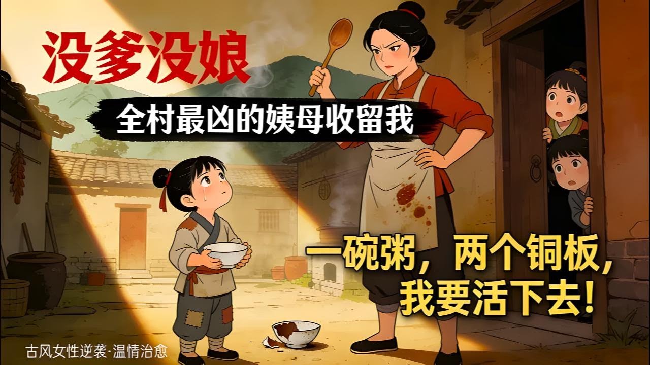 父母雙亡，8歲的我揣着全村最後1兩銀子，跋山涉水去找素未謀面的河東獅姨母｜治癒動漫｜懸疑動漫｜虐心動漫