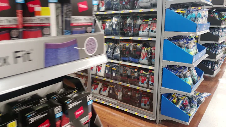 Walmart high theft items locked up