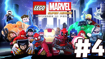 LEGO Marvel Super Heroes: Universe in Peril Walkthrough Part 4 - The Raft HD