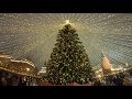 Christmas & New Year 2021 Russia, Walking Moscow, Manege square 4K | Новый Год 2021
