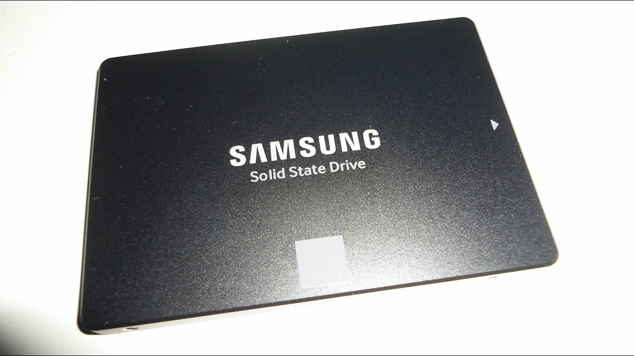 Samsung 850 EVO SSD 250GB Unboxing YouTube