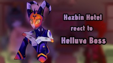 Hazbin Hotel React to Helluva Boss // Gacha React // Hazbin Hotel 