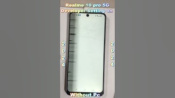 How to Realme 10 Pro 5G Enable Developer option setting || Without Pc 2024