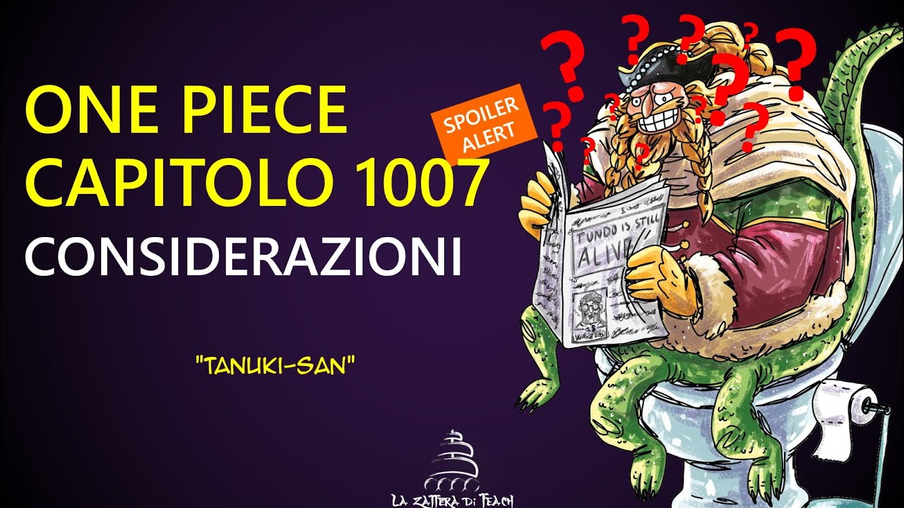 One Piece  Spoilers completos do mangá 1007 – Tanuki-san