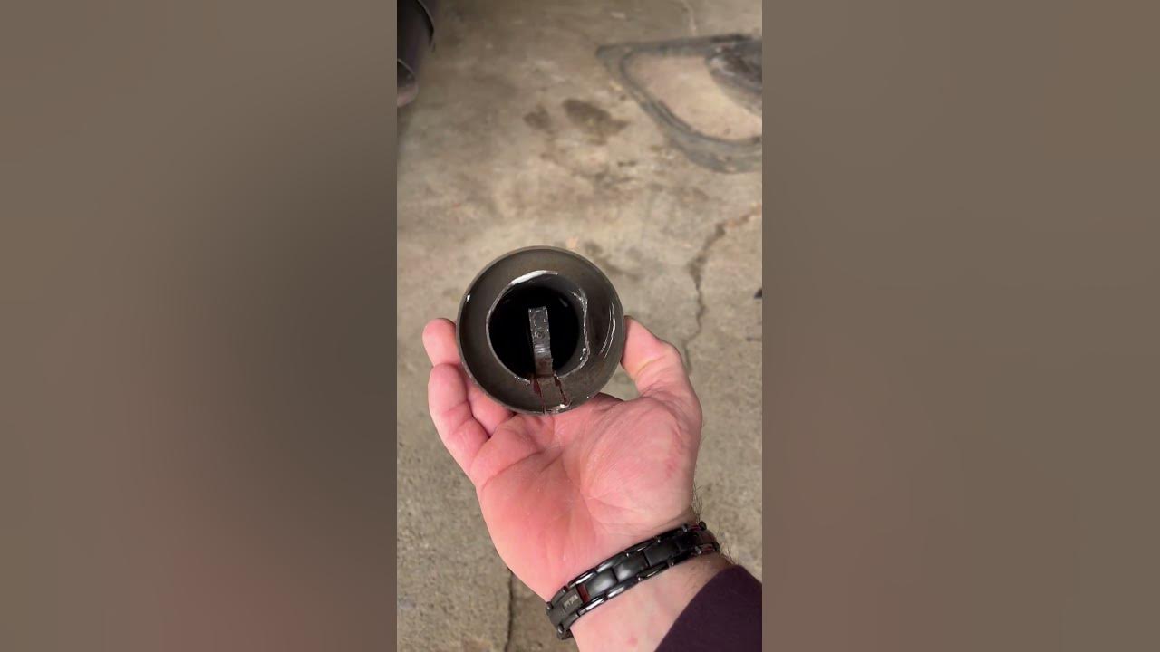 The easiest way to remove baffles from exhaust YouTube