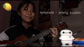 [ jeremy passion ] lemonade - cover