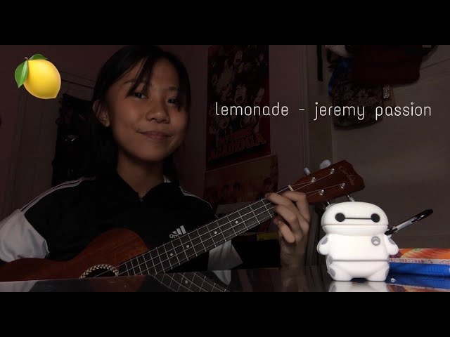 [ jeremy passion ] lemonade - cover