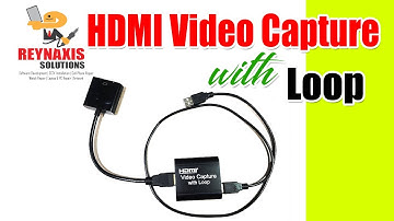 HDMI Video Capture with Loop