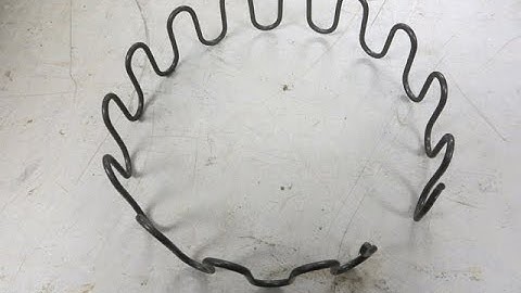 How to replace a no sag or zigzag spring