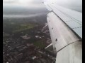 Landing at indore airport jet airways