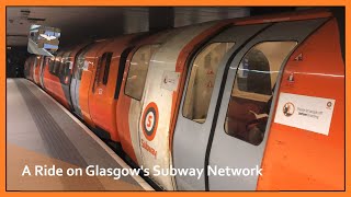 A Ride on Glasgow's Subway Network (Inner Circle - Full Loop)