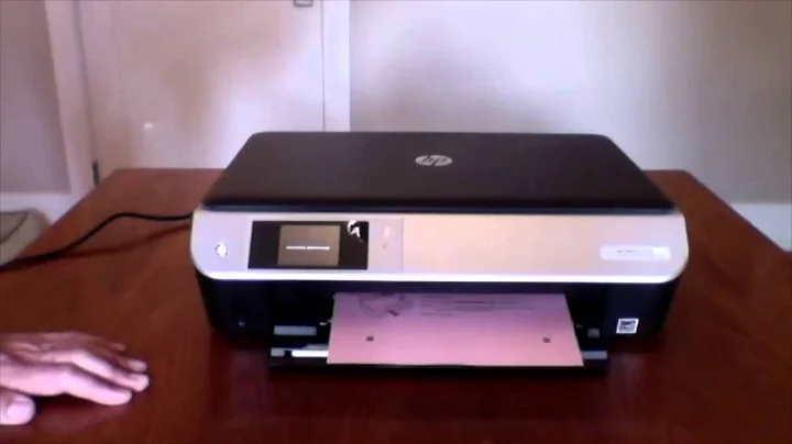 HP Envy 5530 Unboxing, Set Up and Scanning