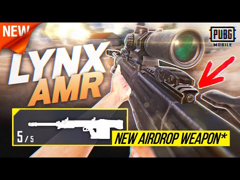 LYNX AMR : The advent of a mad gun that penetrates a vehicle😱 - PUBG MOBILE | #UPDATE 2.1