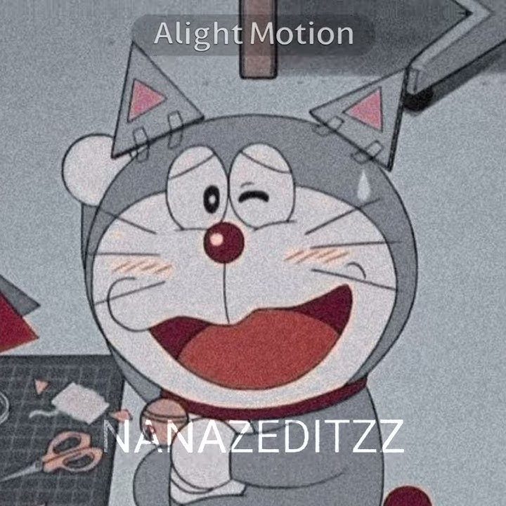 preset alight motion jedag jedug doraemon||let me down slowly
