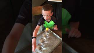 Minute to Win it Blow Ping Pong Ball in Water