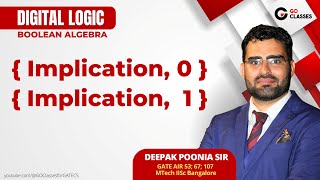 Set { Implication, 0 } is Functional Complete | Functional Completeness | Digital Logic | GO Classes
