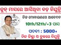 June Month Government Job Vacancy 2025//Salary 30,000/-//Odisha Jobs//10th Pass Jobs//Latest Jobs