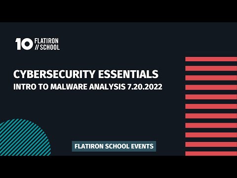 Cybersecurity Essentials | Intro to Malware Analysis