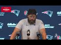 Press Conference | New England Patriots Center David Andrews Speaks to Media Following Loss to Miami