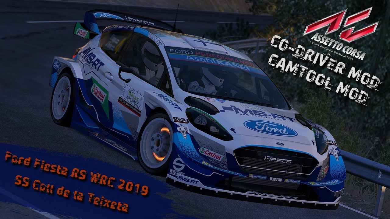 Ac Mods Ford Fiesta Rs Wrc 2019 Coll De La Teixeta Youtube