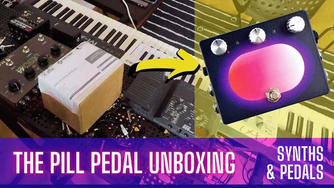 Unboxing: [NEW, 2022] The Pill Pedal Stereo - Cool Ducking Effect Pedal