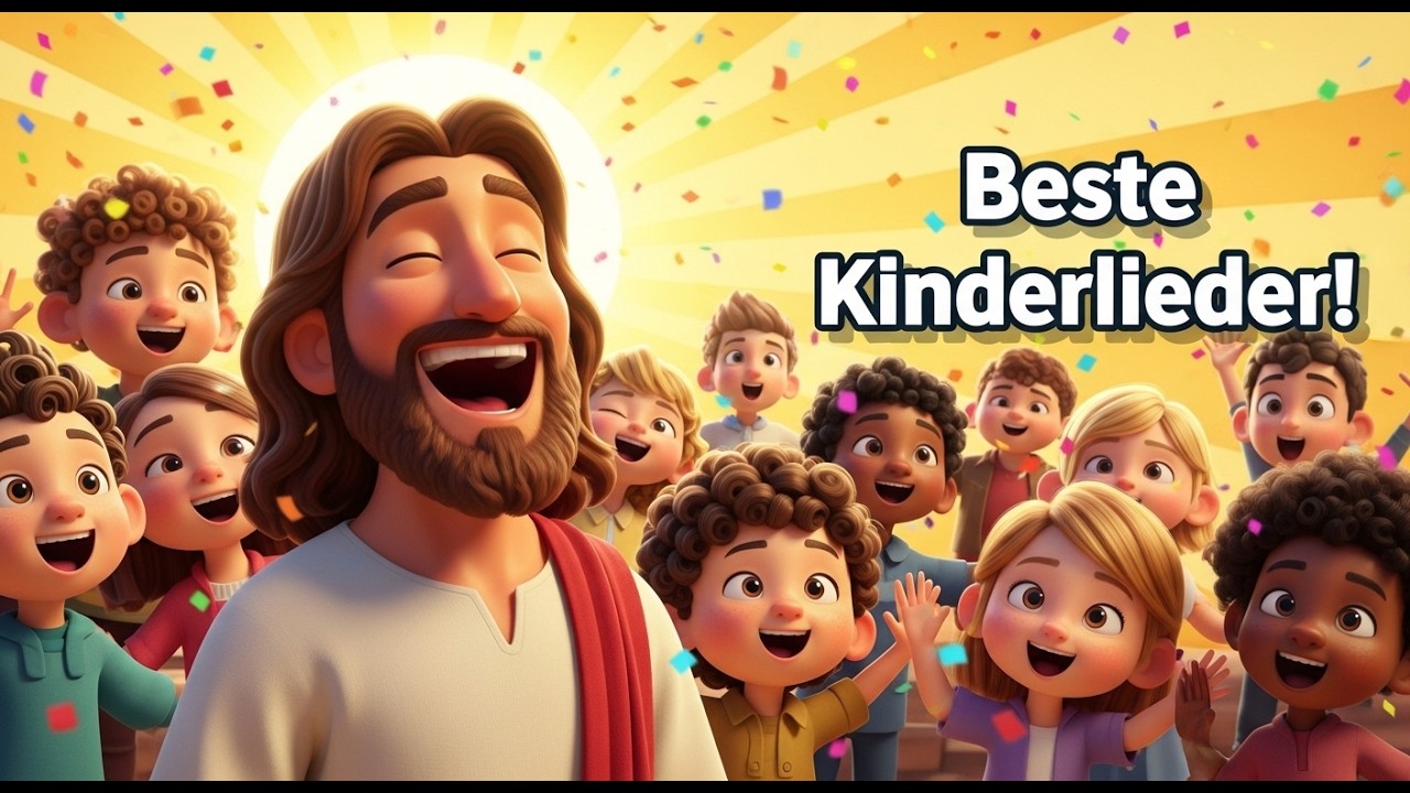 Kinder Gebet & Lobpreis ✨ | 5 Christliche Lieder für Sonntagsschule