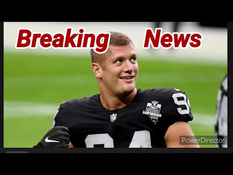 Las Vegas Raiders : DE Carl Nassib Comes Out As Openly Gay By Joseph Armendariz