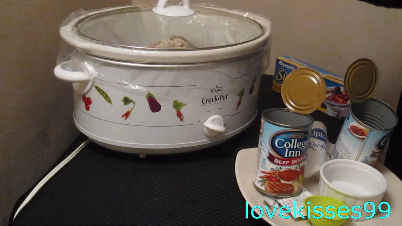 5 Ingredients to Fabulous!!!! Slow Cooker Roast