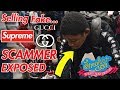 KID CAUGHT SELLING FAKE SUPREME & GUCCI (EXPOSED! AT SNEAKERCON)