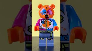 Daring Bear Does Stunts In Lego