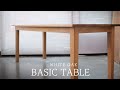 SQUARERULE FURNITURE - Making a Basic Table