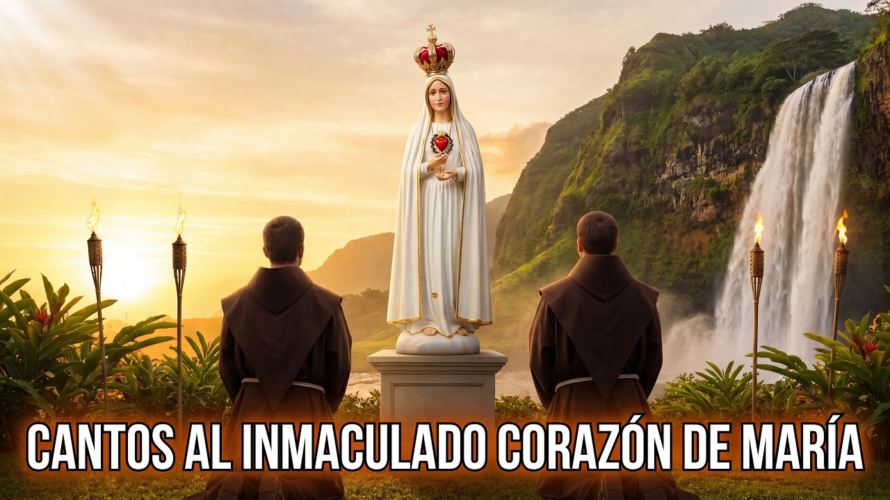 Inmaculado Corazón de María 🕊️ Canto Gregoriano para Refugiarse en su Amor | Latín Sagrado