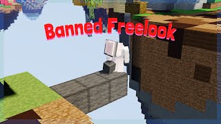 Hypixel just banned freelook...