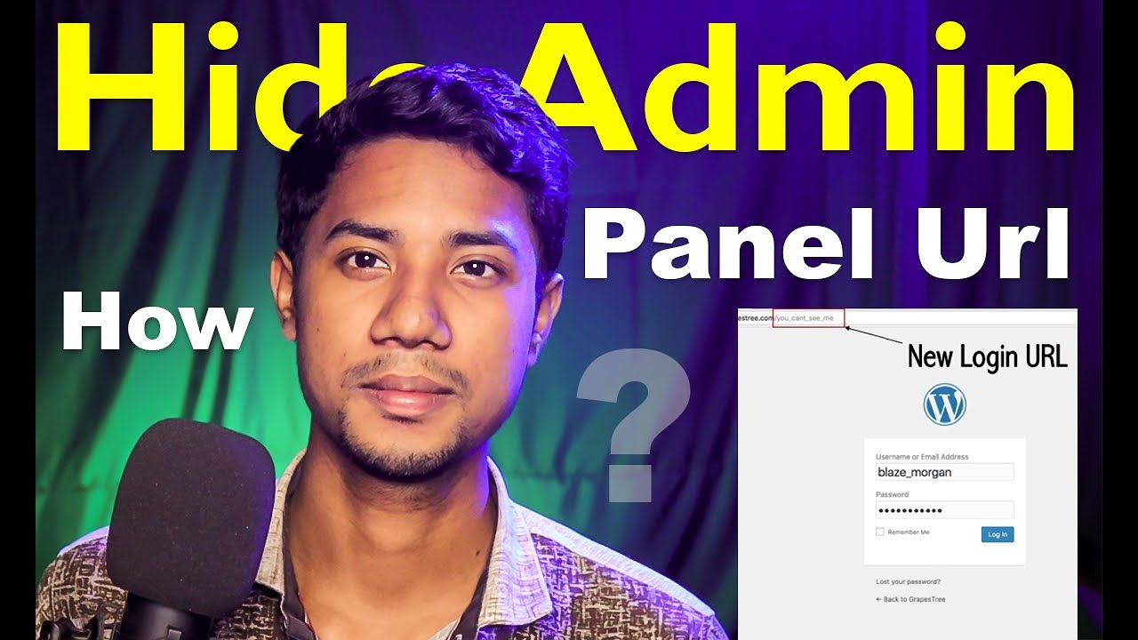 How to Hide WordPress Admin Panel Url In 2 Minutes