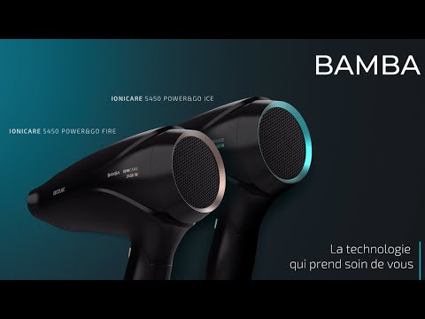 Sèche-cheveux Bamba IoniCare 5450 Power&Go Pro Ice