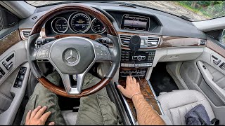 2013 Mercedes E W212 [250 CDI 204HP] |0-100| POV Test Drive #1733 Joe Black
