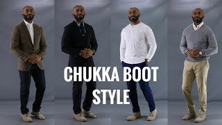 How To Style Chukka Boots/How To Wear Clarks Desert Boots