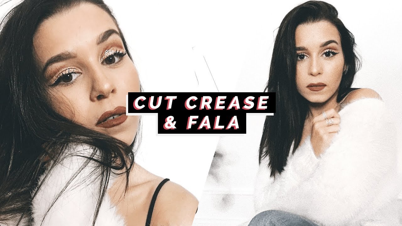 TESTA E FALA: CUT CREASE COM GLITTER! | Inês Rochinha