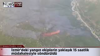 İzmir'deki Yangın Söndürüldü Resimi