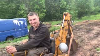 Первое испытание KOMATSU D10 S