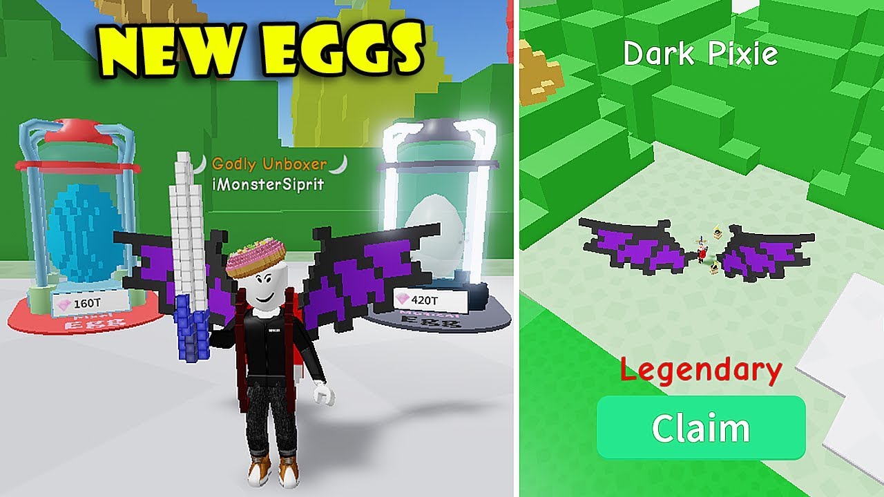 New Update Pixel Area Musical Eggs Codes Best Legendary Hats - all working unboxing simulator codes roblox youtube