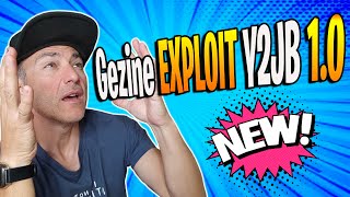 Llegó el GRAN CAMBIO! Gezine EXPLOIT Y2JB para PS5 sin LUA ni LECTOR está a punto de salir PÚBLICO!