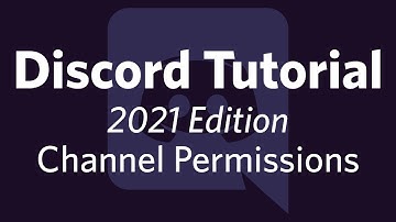 Discord 2021: Channel Permissions | Tutorial