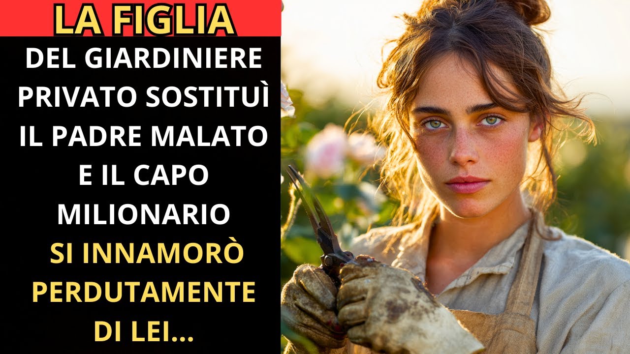 La FIGLIA del GIARDINIERE sostituì il PADRE malato e il CAPO MILIONARIO si INNAMORÒ perdutamente.