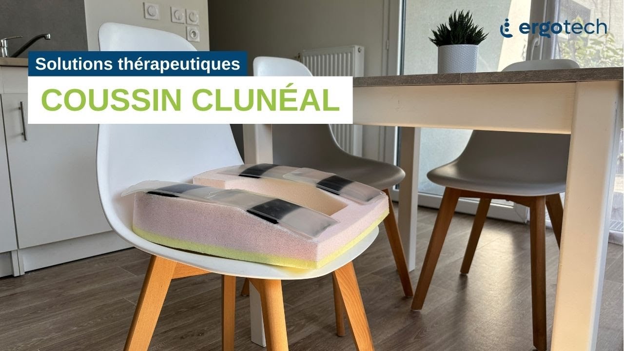 Coussin pour Névralgie Clunéale - Assise Clunéale - Ergotech