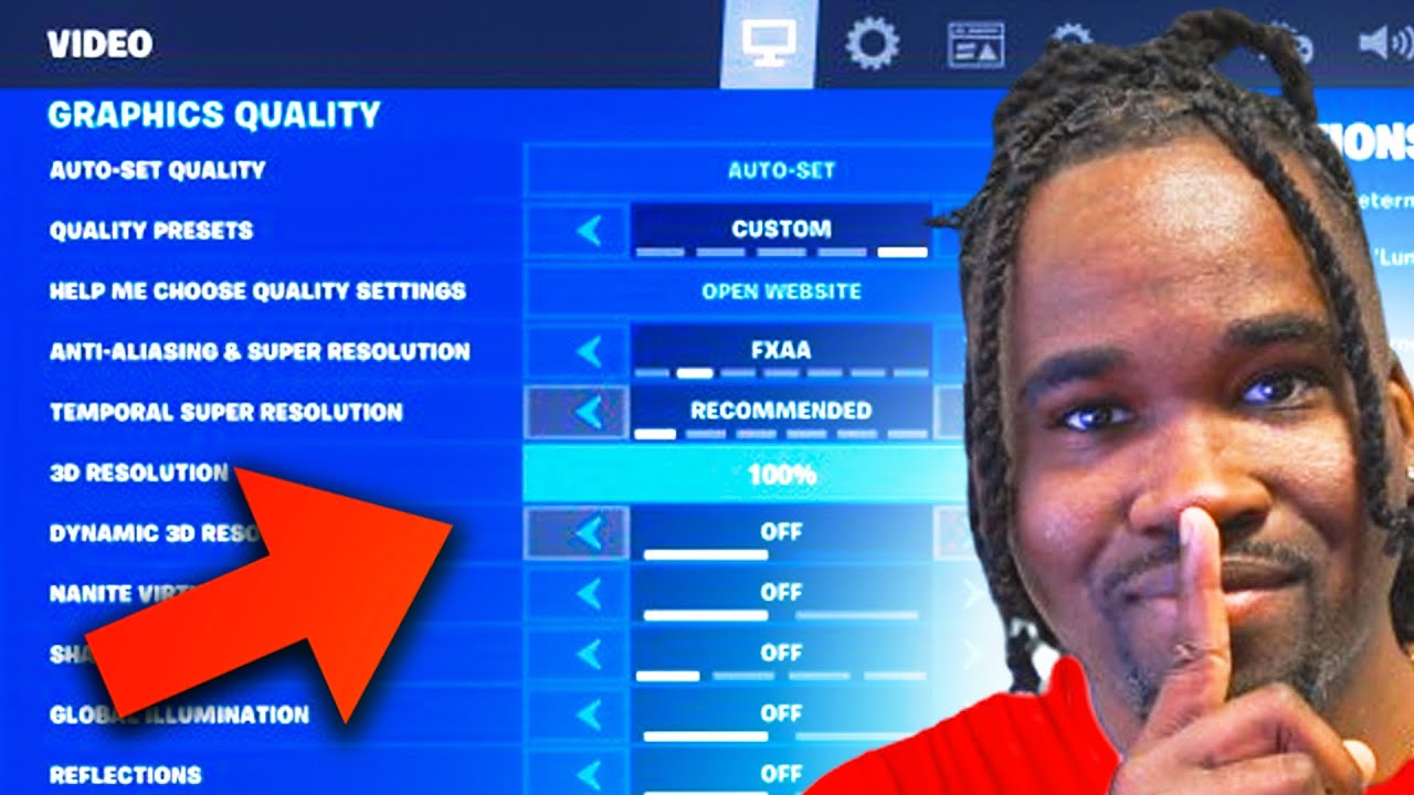 Prospering's Fortnite Settings Chapter 5 Season 1! YouTube