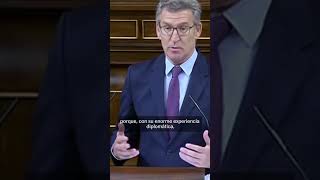 Feijóo (PP) acusa a Sánchez de haber provocado la crisis diplomática con Argentina y Javier Milei