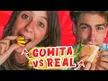 COMIDA DE GOMITA vs COMIDA REAL 🍔 🍭 CON ALEJO IGOA !!