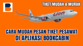 CARA PESAN TIKET PESAWAT MURAH DI APLIKASI BOOK CABIN screenshot 3